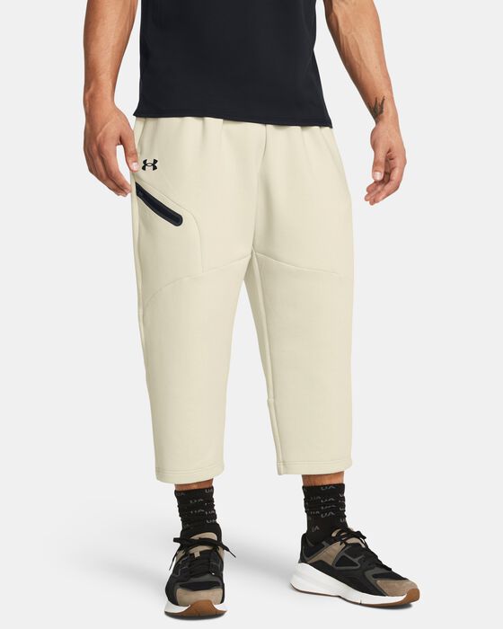 Men's UA Unstoppable Fleece Baggy Crop image number 0