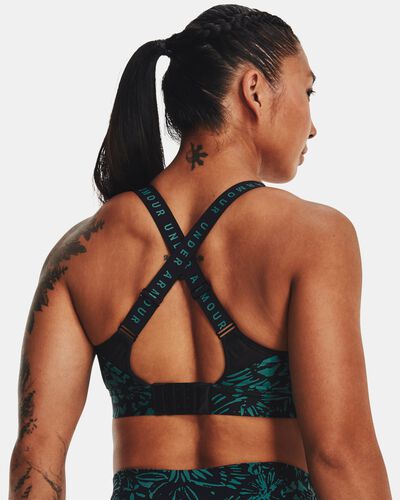 Women's UA Infinity High Printed Sports Bra