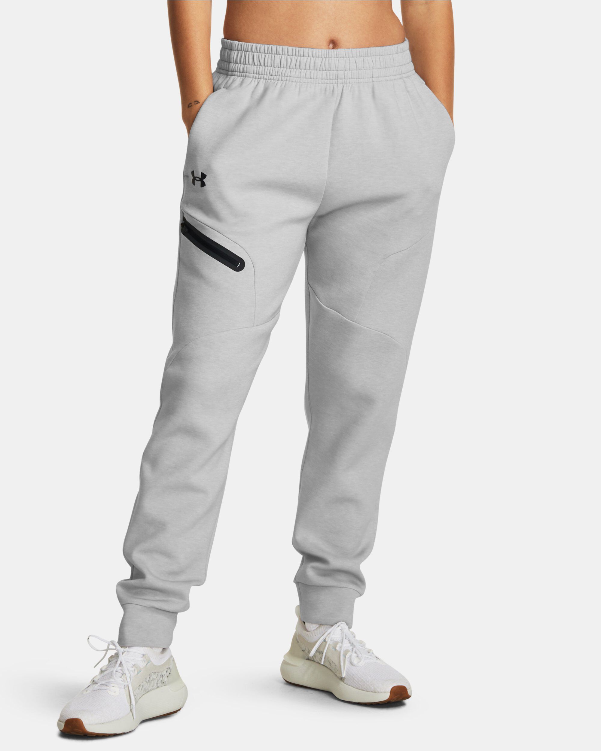 Under armour cheap grey joggers womens