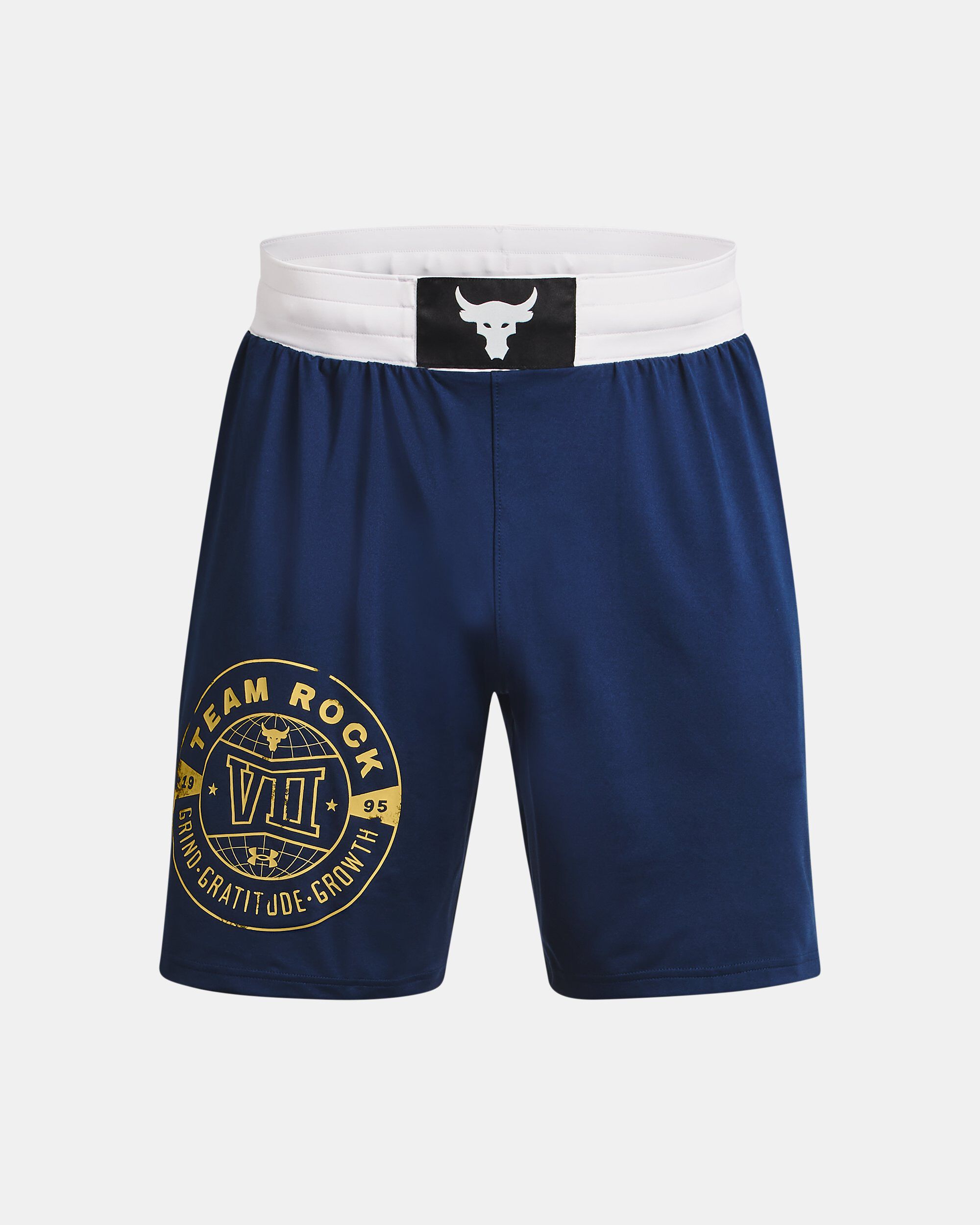 Under Armour Men s Project Rock Boxing Shorts Blue in KSA