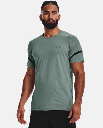 Men's UA RUSH™ Emboss Short Sleeve