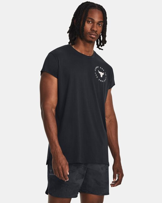 Men's Project Rock Cap Sleeve T-Shirt image number 0
