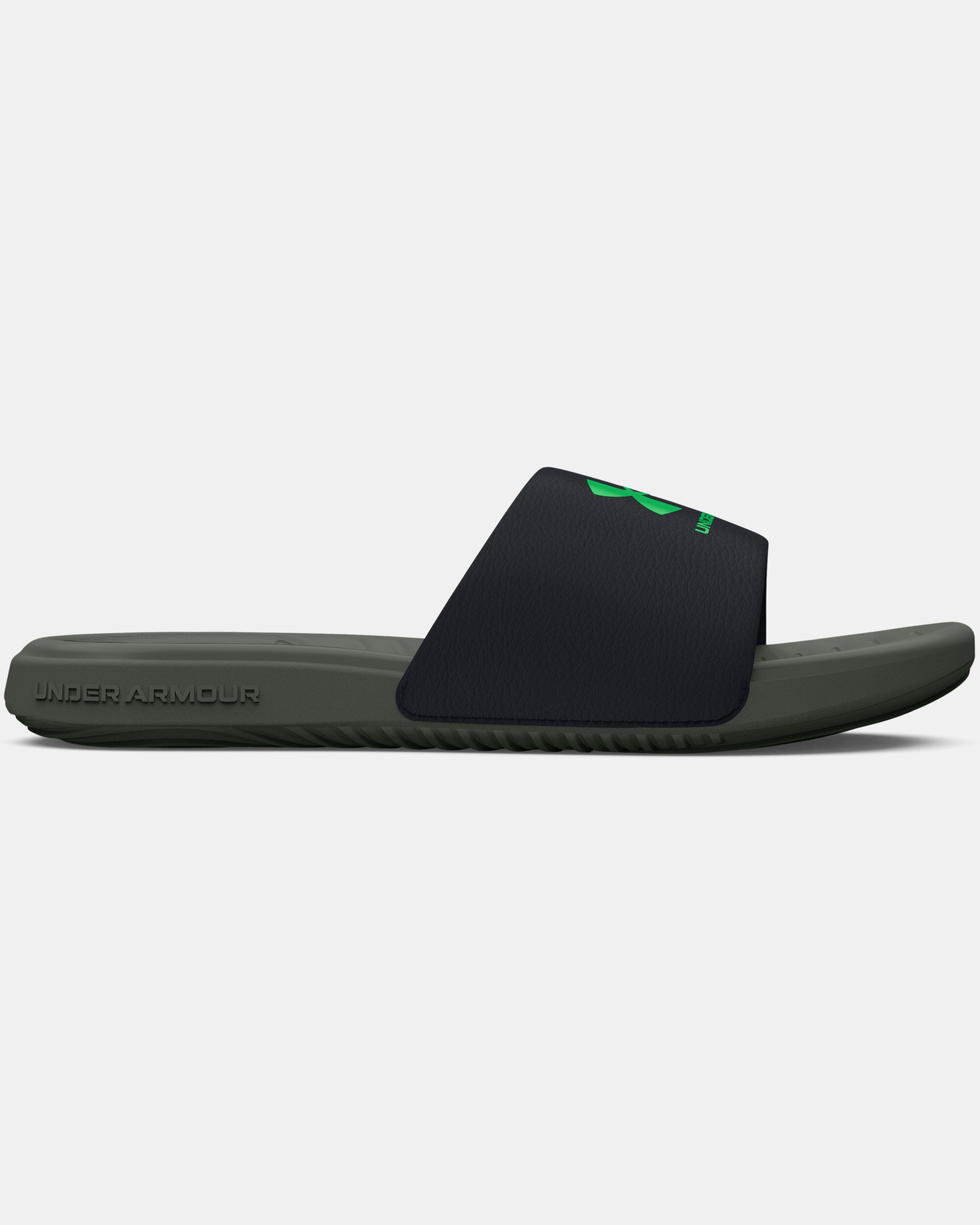 Under Armour Men s UA Ansa Fixed Slides Black in KSA
