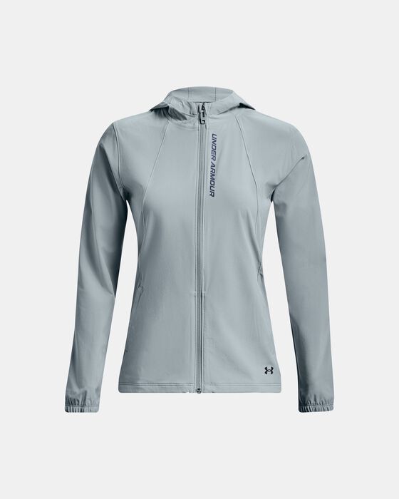 Women's UA OutRun The Storm Jacket image number 6