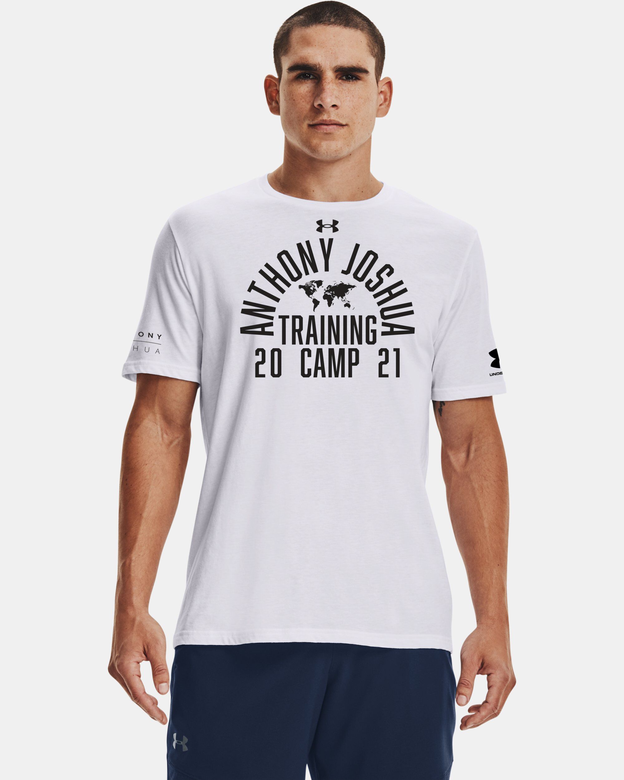 Anthony joshua under armour shirt store