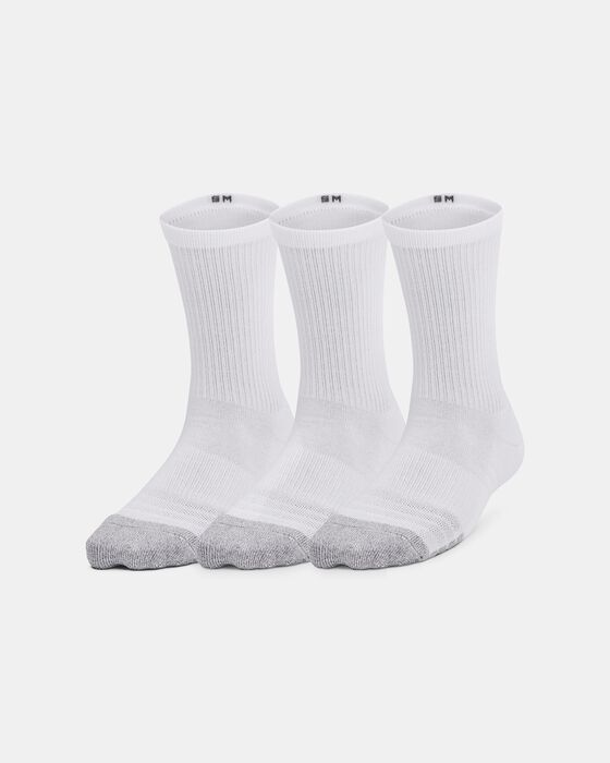 Kids' HeatGear® 3-Pack Crew Socks image number 0