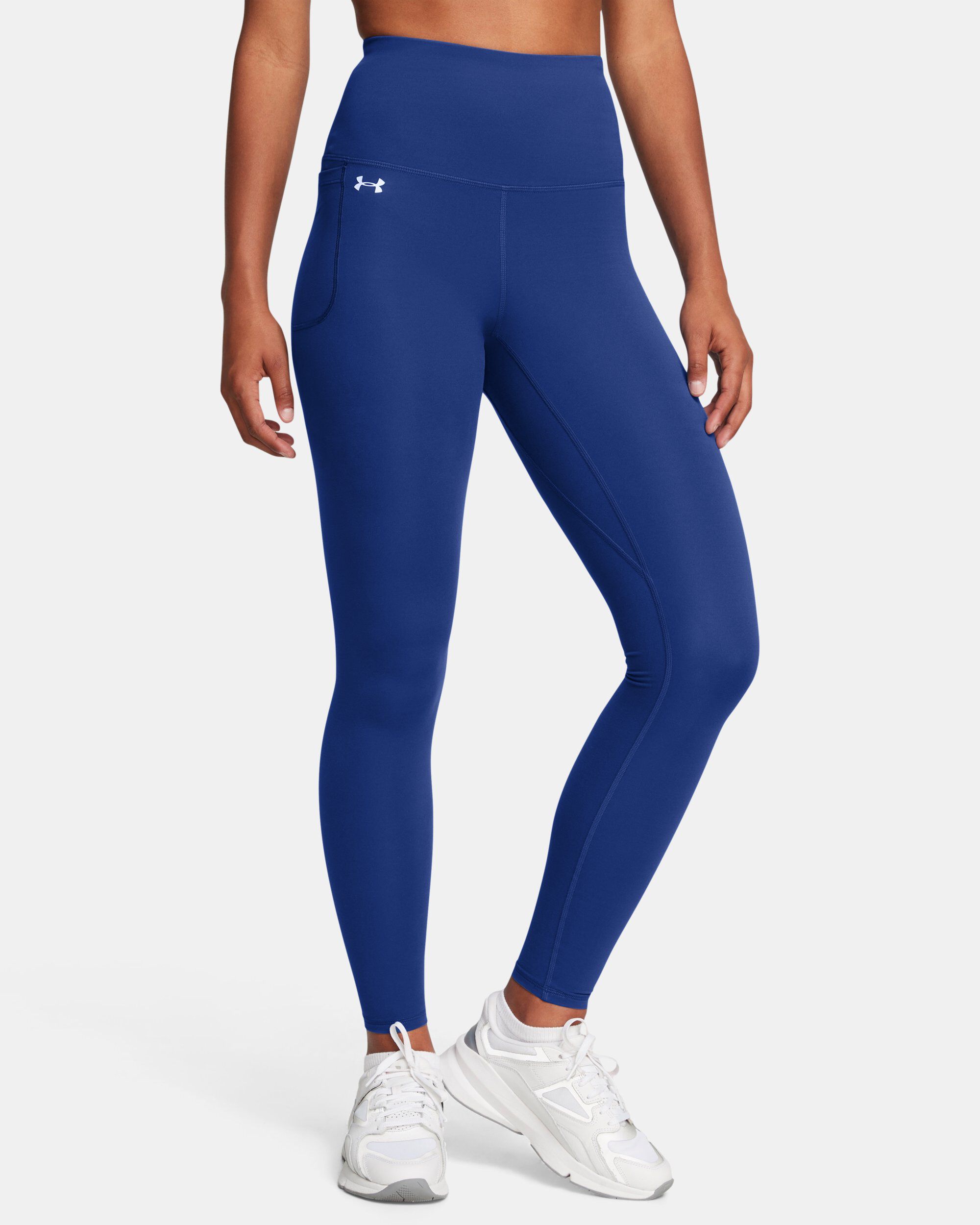 Navy blue under armour leggings store