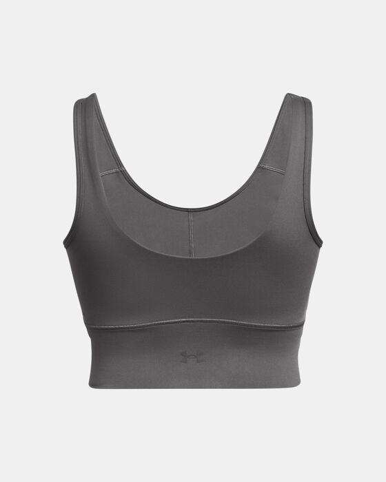 Women's UA Meridian Fitted Crop Tank image number 1