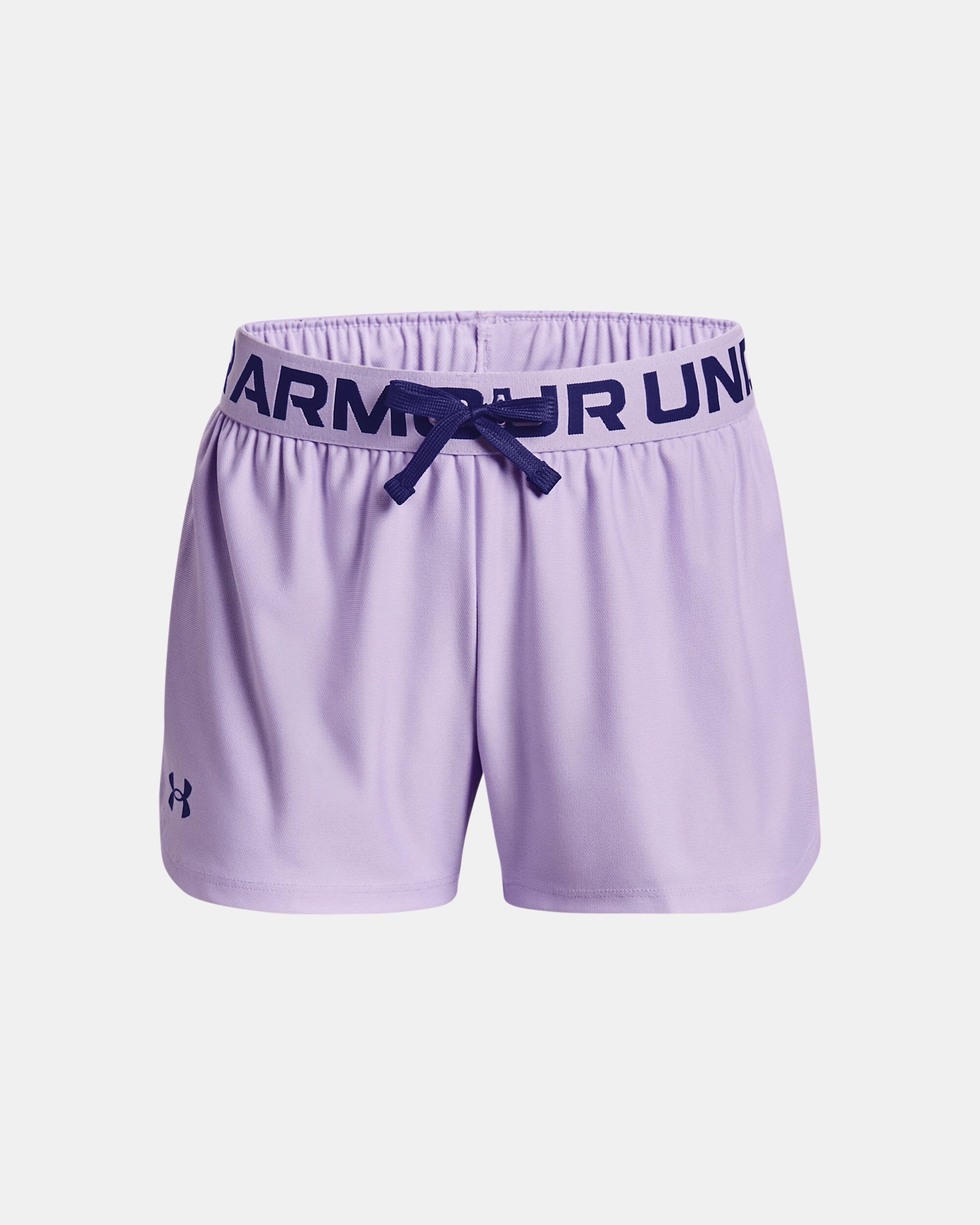 Buy Girls UA Play Up Shorts Purple in KSA Under Armour