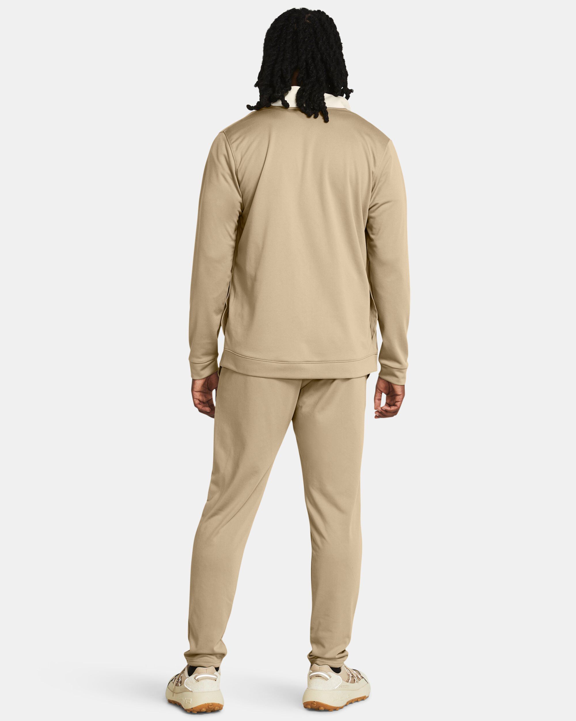 Under armour khaki tracksuit deals