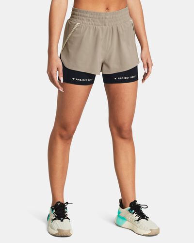 Women's Project Rock Flex Woven Leg Day Shorts