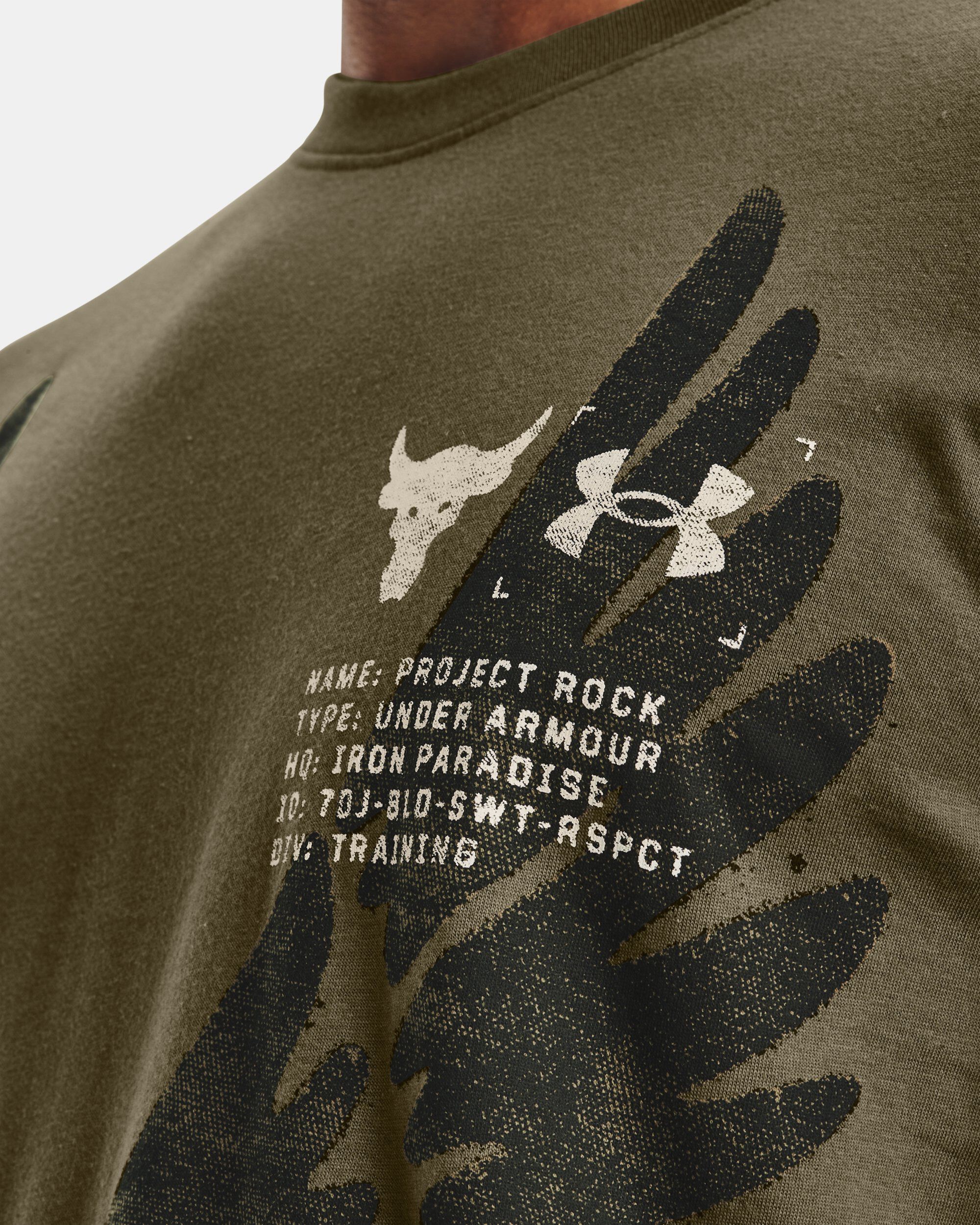 The rock outlet project t shirt