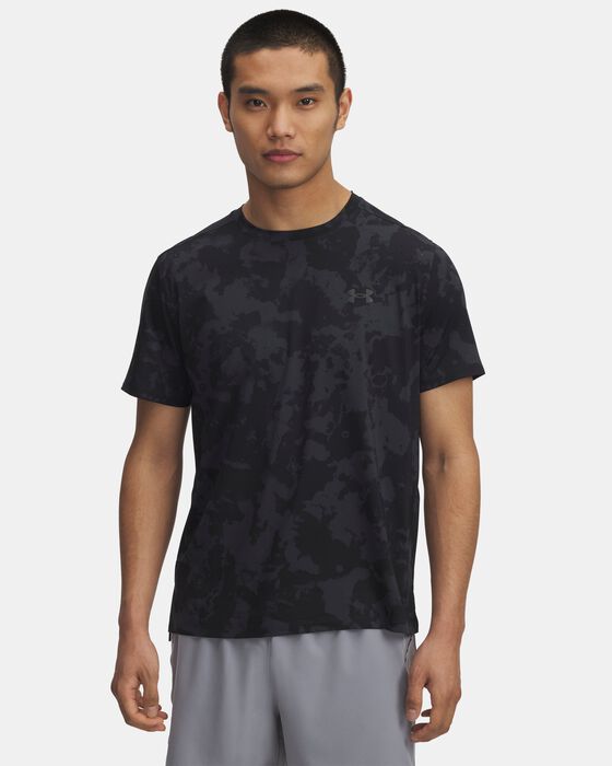 Men's UA Launch Elite Printed Short Sleeve image number 0