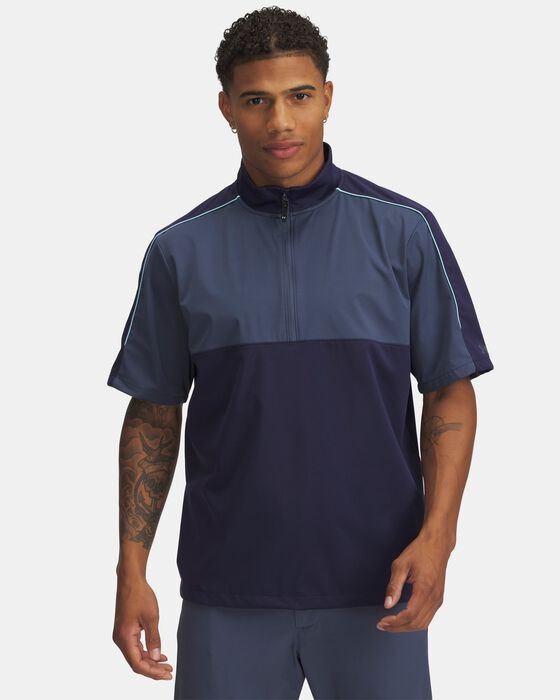 Men's UA Drive Wind Short Sleeve image number 0