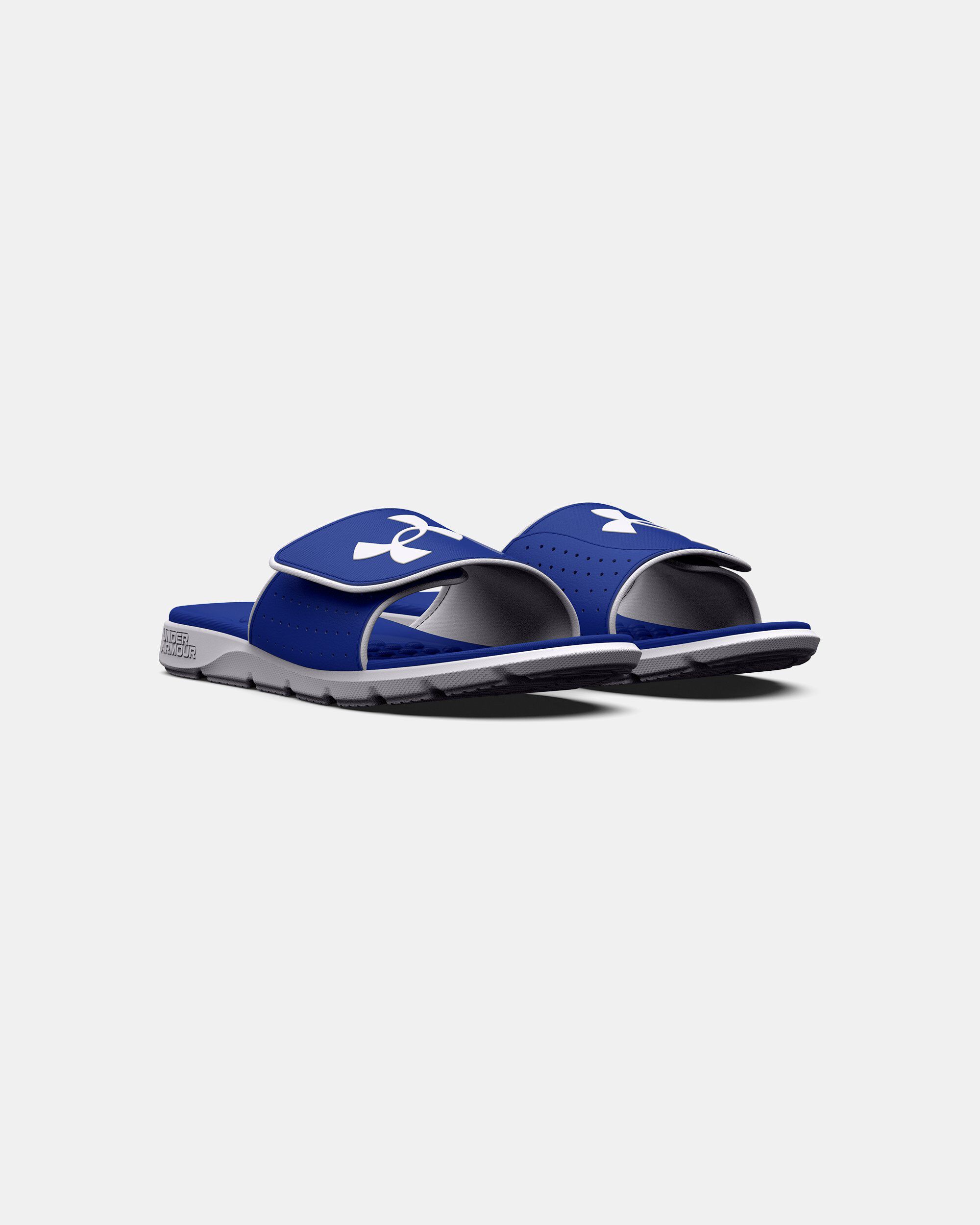 Under Armour Men s UA Ignite Pro Slides Blue in KSA