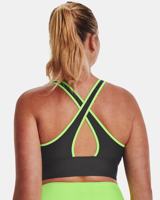 Women's Armour® Mid Crossback Long Line Sports Bra image number 7