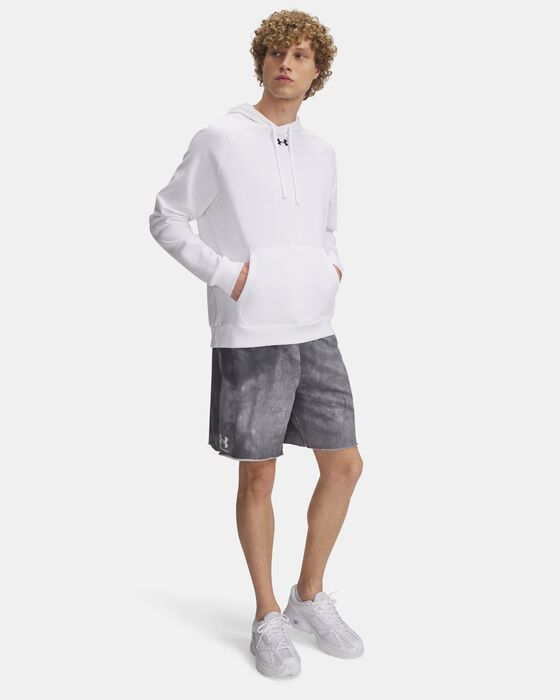 شورت يو ايه ريفال تيري برينتد 8" للرجال image number 2