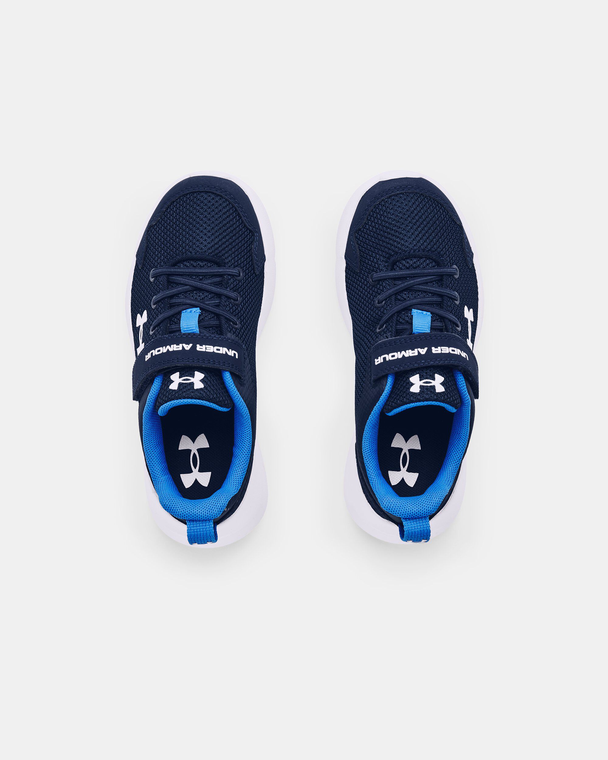 Boys blue sale under armour shoes