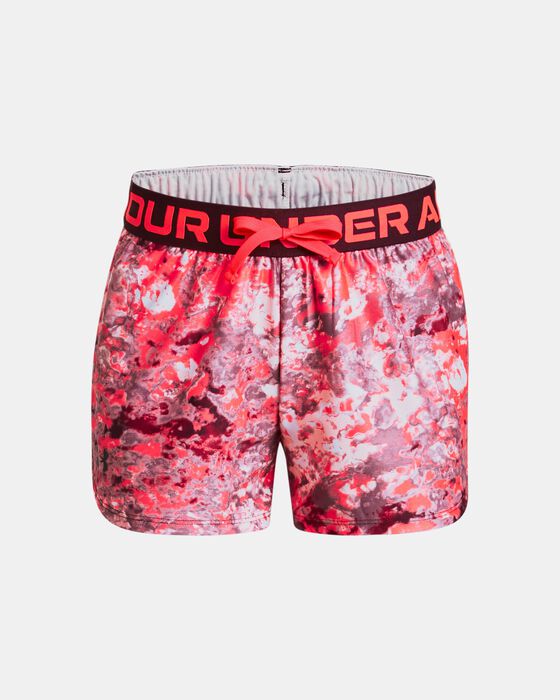 Girls' UA Play Up Printed Shorts image number 0