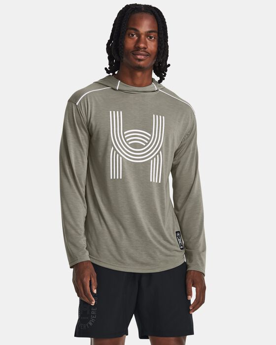 Men's UA Run Everywhere Hooded Long Sleeve image number 0