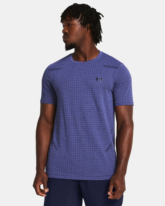 Men's UA Seamless Grid Short Sleeve image number 0