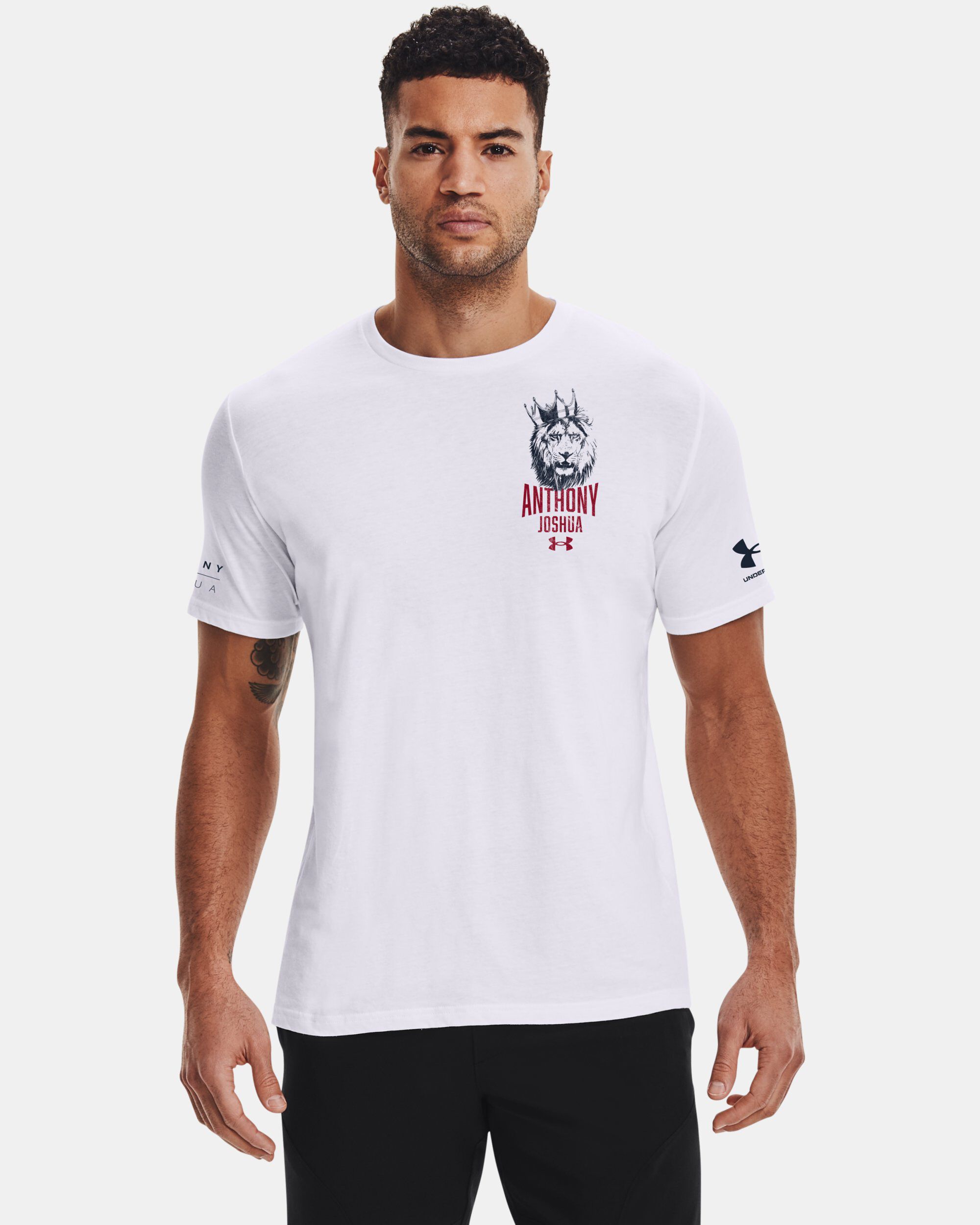 Anthony joshua online under armour shirt