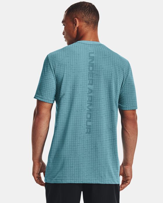 Men's UA Seamless Grid Short Sleeve image number 1