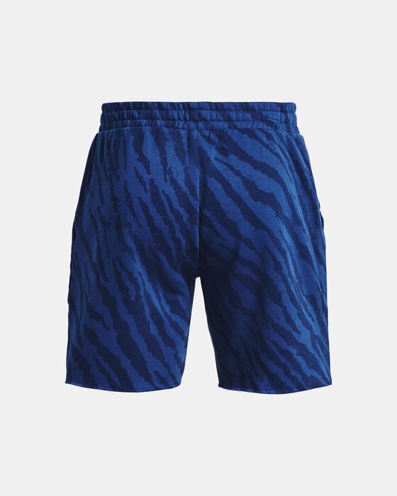 Men's Project Rock Rival Fleece Printed Shorts image number 5