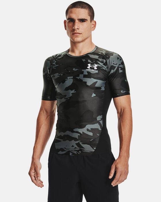 Men's UA Iso-Chill Compression Printed Short Sleeve image number 0