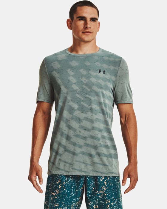 Men's UA Seamless Radial Short Sleeve image number 0