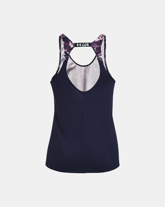 Women's UA Fly-By Printed Tank image number 6