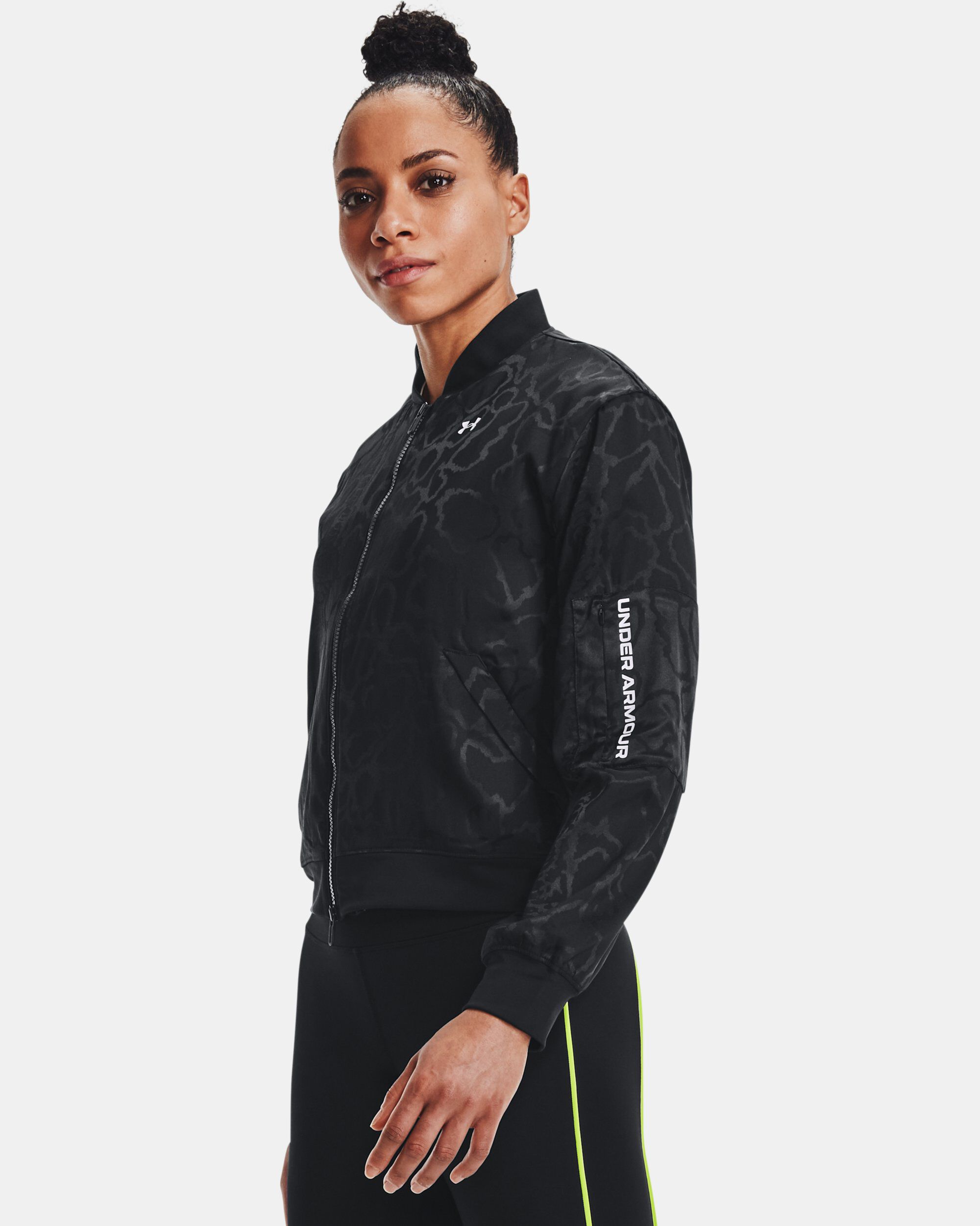 Under armour best sale bomber jacket