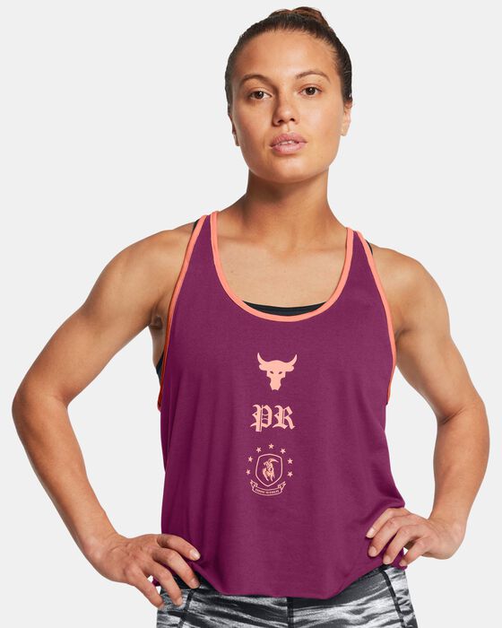 Women's Project Rock Badge Of Honor Tank image number 0