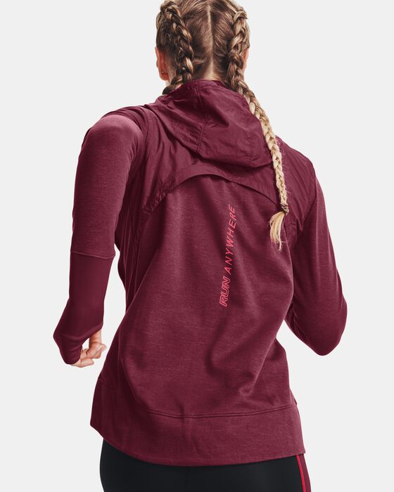 Women's UA Run Anywhere Hybrid Jacket image number 0