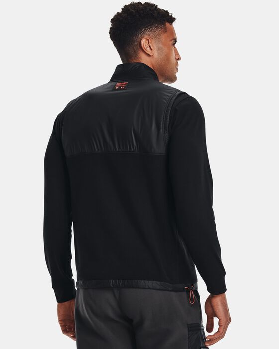 Men's Project Rock Microfleece Full-Zip Vest image number 1