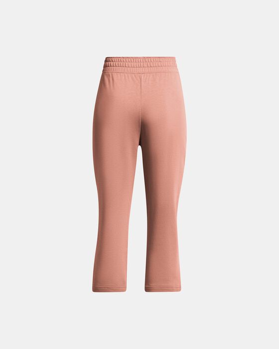 Women's UA Rival Terry Wide Leg Crop Pants image number 5