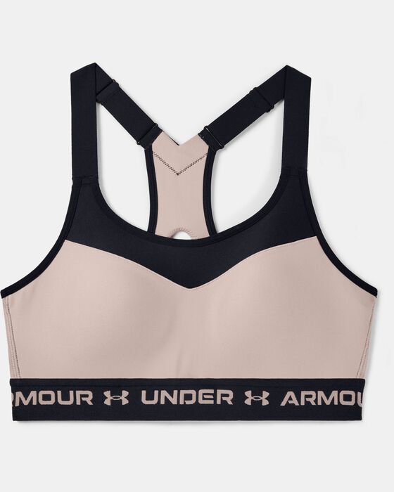 Women's Armour® High Crossback Sports Bra image number 5