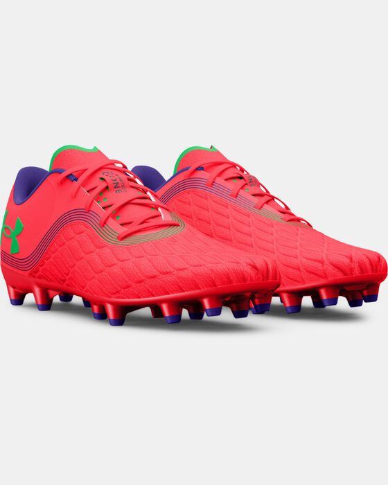 حذاء كرة القدم UA كلون ماغنيتيكو برو 3.0 لملاعب العشب الطبيعي للرجال والنساء image number 3