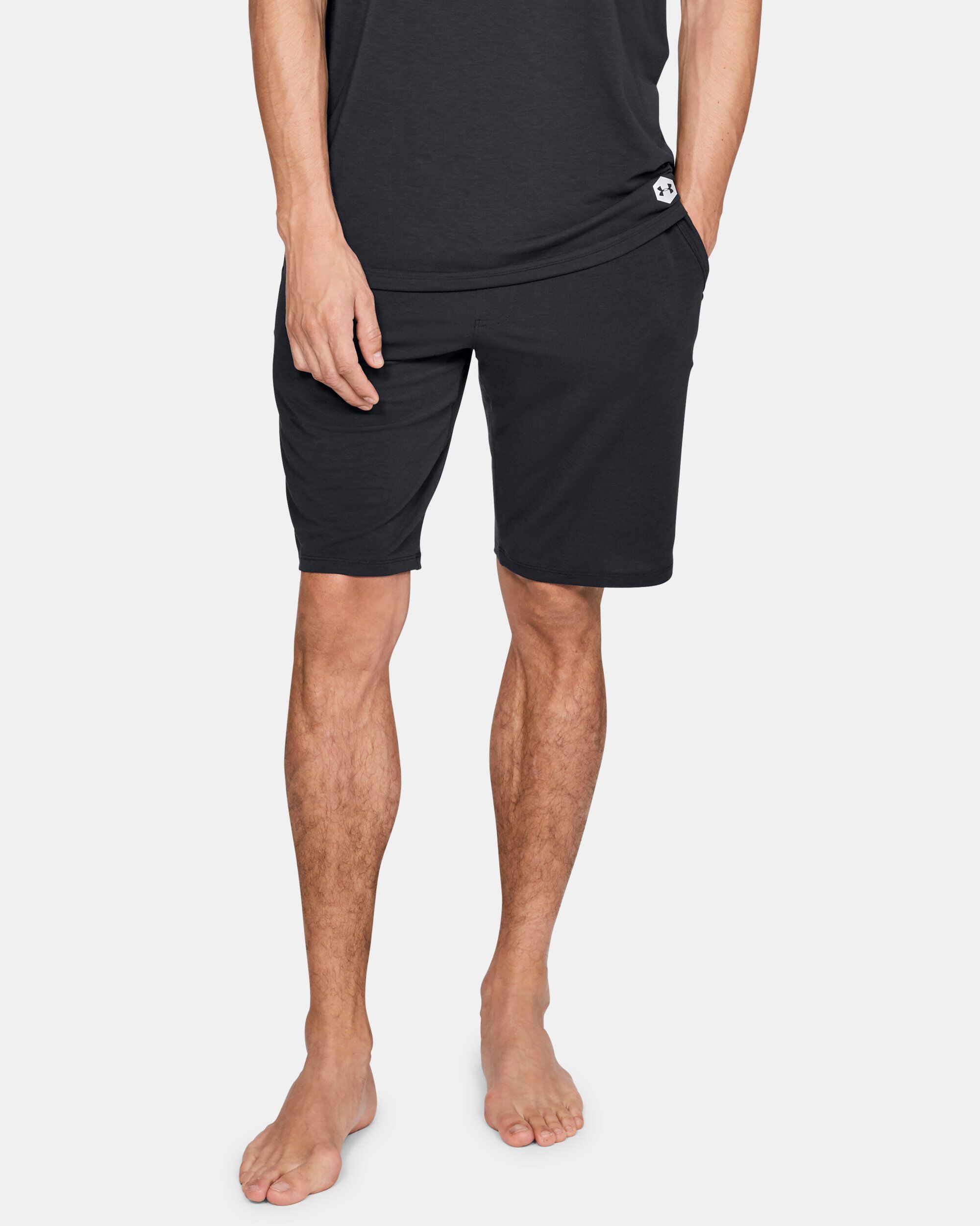 Under Armour Men s UA RECOVER Sleepwear Shorts Black in KSA