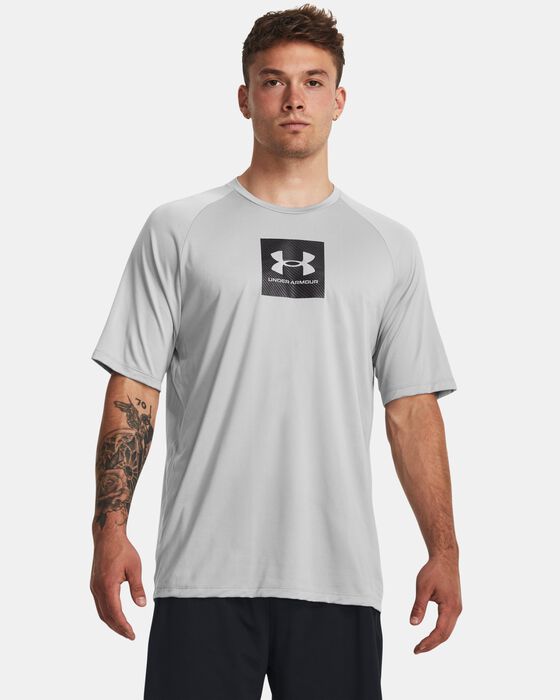 Men's UA Tech™ Print Fill Short Sleeve image number 0