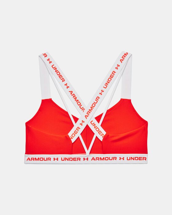 Women's UA Crossback Low Sports Bra image number 9