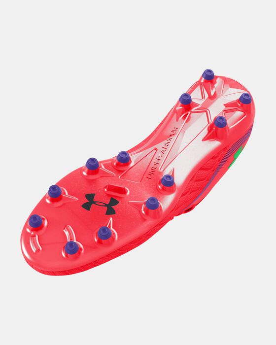 حذاء كرة القدم UA كلون ماغنيتيكو برو 3.0 لملاعب العشب الطبيعي للرجال والنساء image number 4