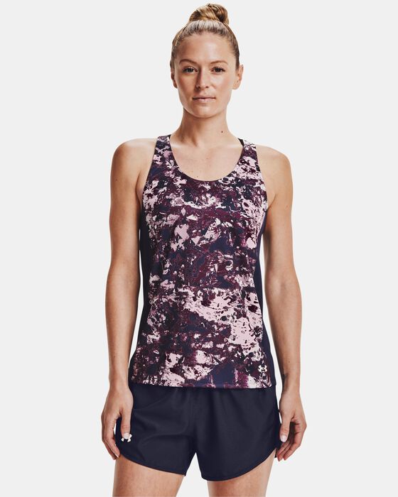 Women's UA Fly-By Printed Tank image number 0
