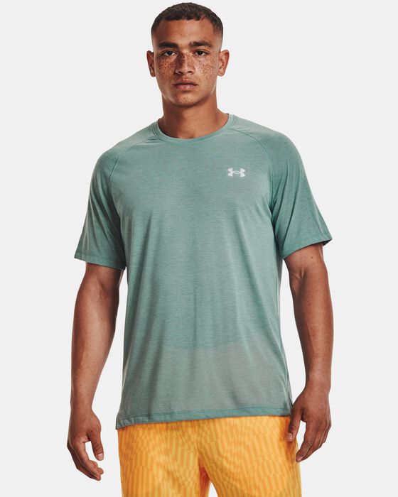 Shop Under Armour UA Streaker Run Men's Short Sleeve T-Shirt Green