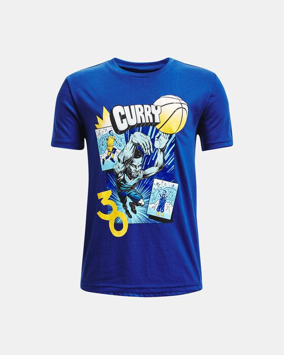 Boys' Curry Comic Book Short Sleeve image number 0