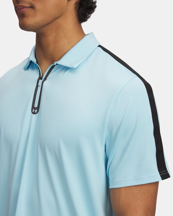 Men's UA Drive Zip Polo Men's UA Drive Zip Polo image number 2