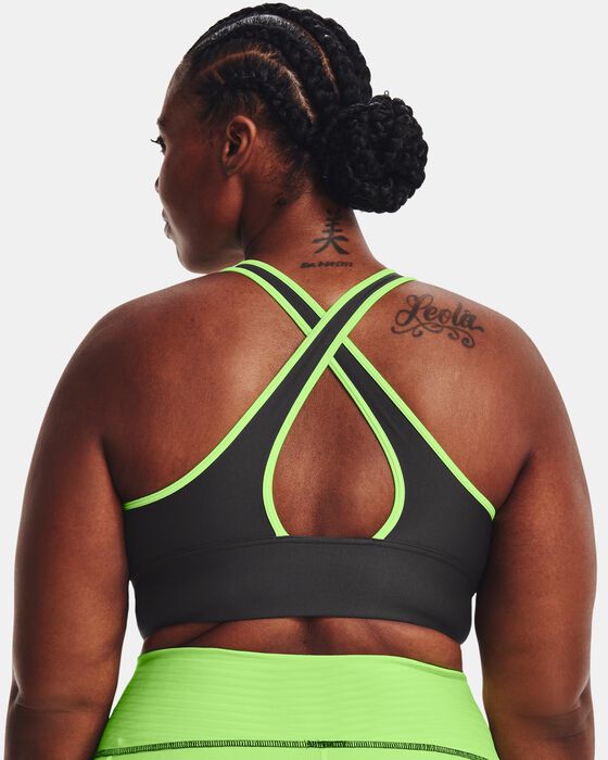 Women's Armour® Mid Crossback Long Line Sports Bra image number 6