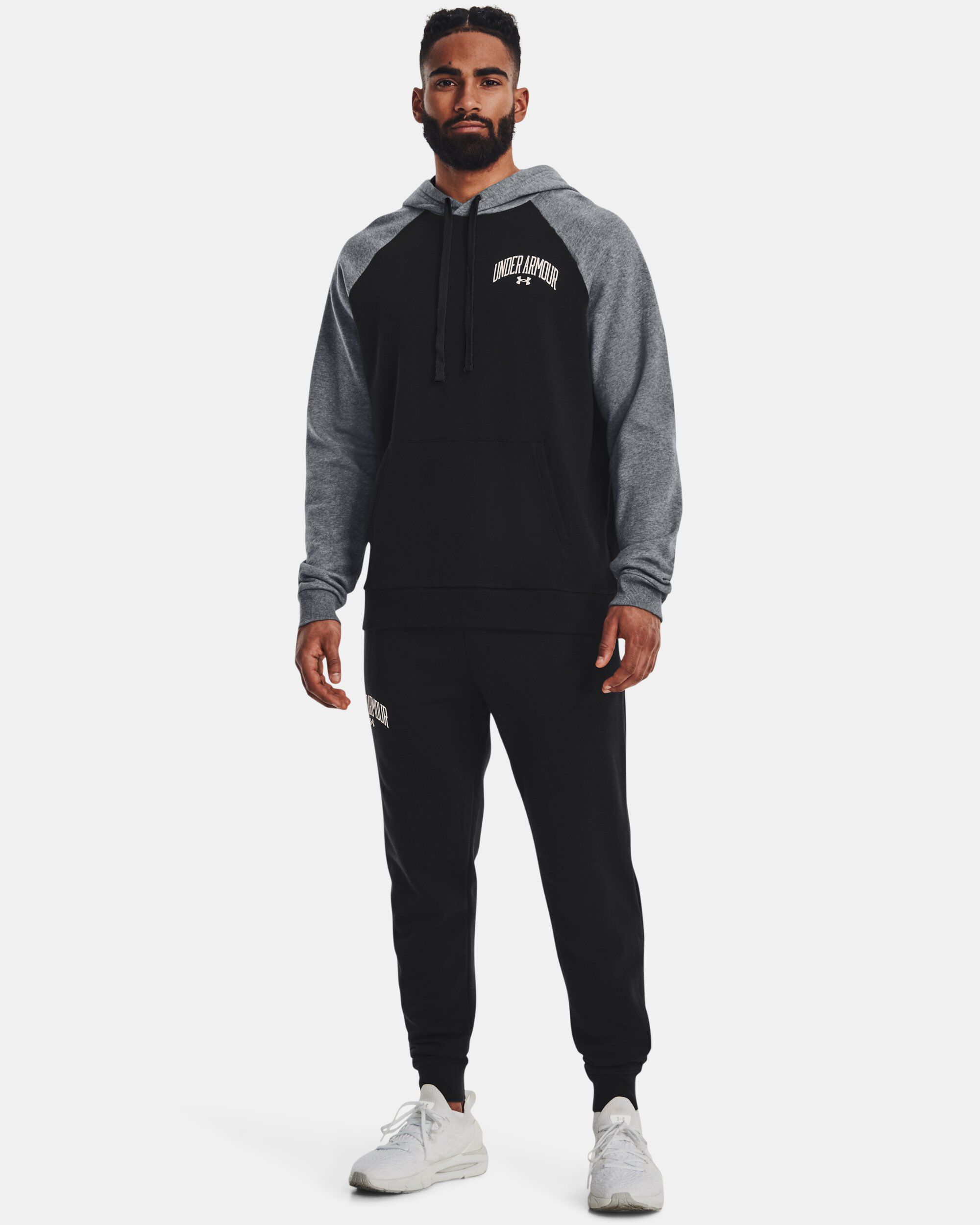 Under armour new arrivals rival wordmark hoody