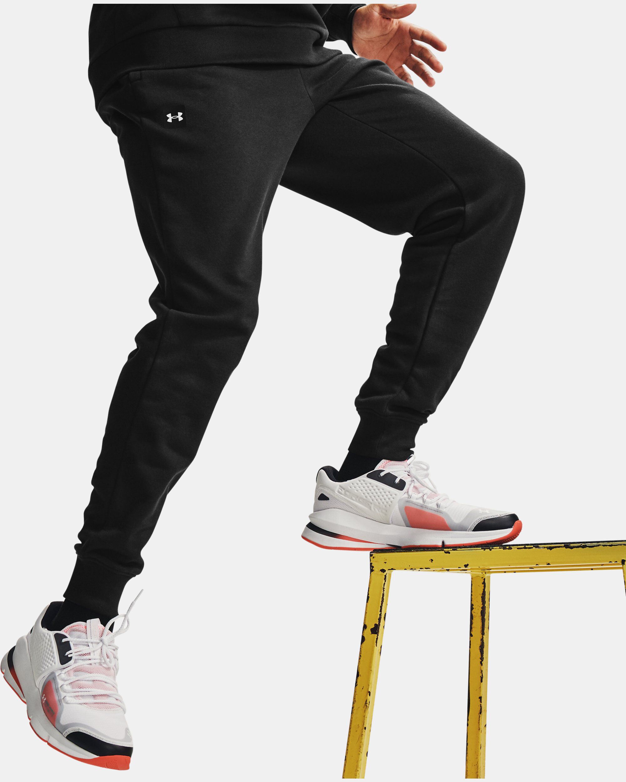 Under Armour Men s UA Rival Fleece Joggers Black in KSA