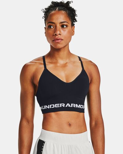 Under Armour - Women's UA RUSH™ SmartForm Mid Printed Sports Bra